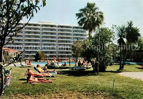 AK / Ansichtskarte Torremolinos Hotel Carihuela Palace Carihuela Park Kat. Malaga Costa del Sol