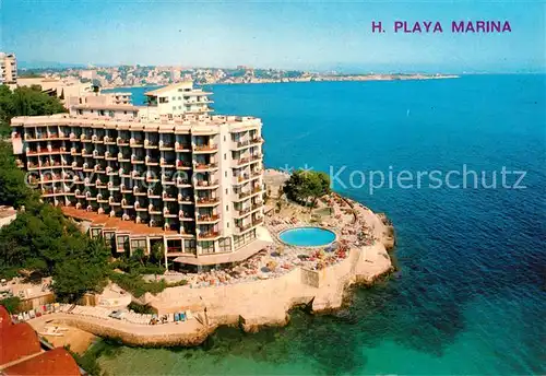 AK / Ansichtskarte Illetas Hotel Playa Marina Fliegeraufnahme Kat. Mallorca