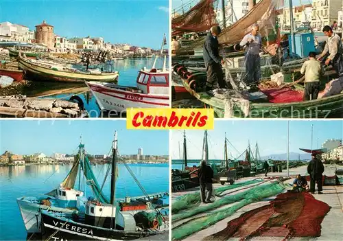 AK / Ansichtskarte Cambrils Hafen Kat. Costa Dorada