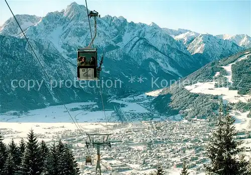 AK / Ansichtskarte Seilbahn Zettersfeld Lienz  Kat. Bahnen