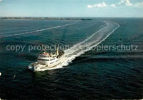 AK / Ansichtskarte Schiffe Ships Navires Muensterland Borkum 