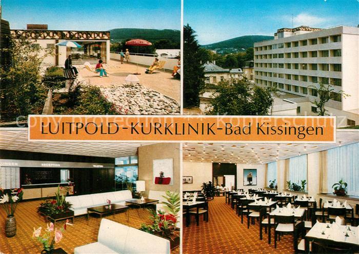 AK / Ansichtskarte Bad Kissingen Luitpold Kurklinik