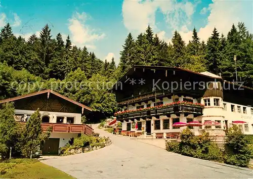 AK / Ansichtskarte Oberaudorf Alpengasthof zum feurigen Tatzelwurm Alpenstrasse Bayrischzell Inntal Kat. Oberaudorf