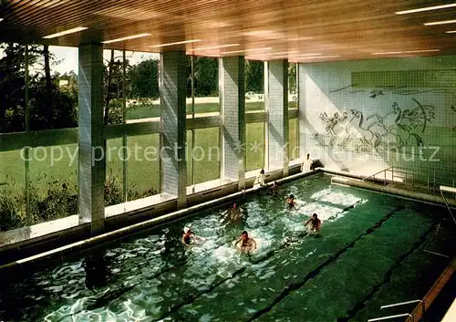 AK / Ansichtskarte Hoexter Weser Weserberglandklinik Schwimmhalle Kat. Hoexter