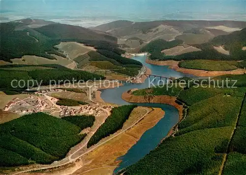 AK / Ansichtskarte Okertalsperre Fliegeraufnahme Kat. Goslar