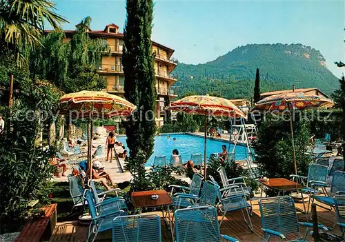 AK / Ansichtskarte Garda Lago di Garda Hotel Palme Swimming Pool