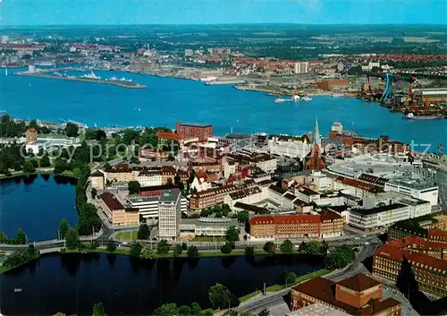AK / Ansichtskarte Kiel Fliegeraufnahme City  Kat. Kiel