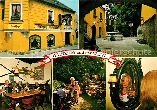 AK / Ansichtskarte Grinzing Wien Weinrestaurant Kat. Doebling