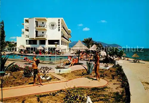 AK / Ansichtskarte Cala Bona Hotel Gran Sol Minigolf Kat. Mallorca Islas Baleares