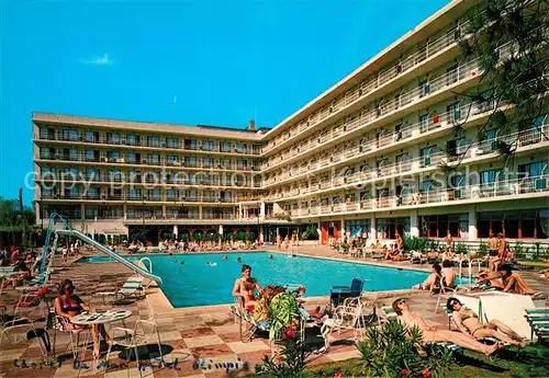 AK / Ansichtskarte Lloret de Mar Hotel Olimpic Pool Kat. Costa Brava Spanien