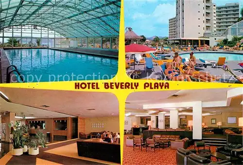 AK / Ansichtskarte Paguera Mallorca Islas Baleares Hotel Beverly Playa Schwimmbad  Kat. Calvia