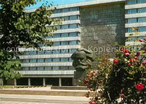 AK / Ansichtskarte Karl Marx Stadt Karl Marx Monument Kat. Chemnitz