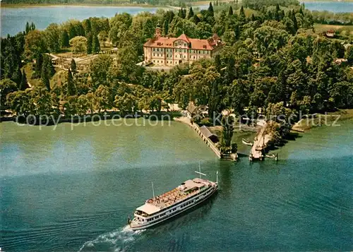 AK / Ansichtskarte Insel Mainau Fliegeraufnahme Kat. Konstanz Bodensee