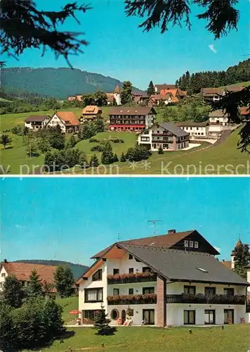 AK / Ansichtskarte Baiersbronn Schwarzwald Hotel Heselsbacher Hof Gaestehaus Kat. Baiersbronn