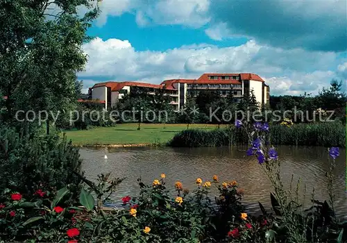 AK / Ansichtskarte Bad Waldliesborn Klinik Eicholz Wassergarten Kat. Lippstadt