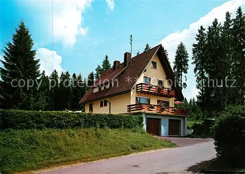 AK / Ansichtskarte Schluchsee Haus Merz Kat. Schluchsee