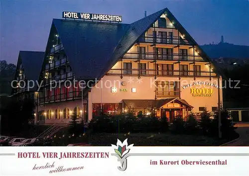 AK / Ansichtskarte Oberwiesenthal Erzgebirge Hotel Vier Jahreszeiten Kat. Oberwiesenthal