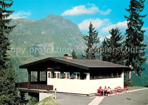 AK / Ansichtskarte Partenen Vorarlberg Imbiss Stube Traominier Kat. Gaschurn