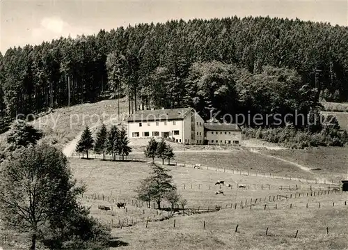 AK / Ansichtskarte Usseln Schullandheim der Guetersloher Realschulen Kat. Willingen (Upland)
