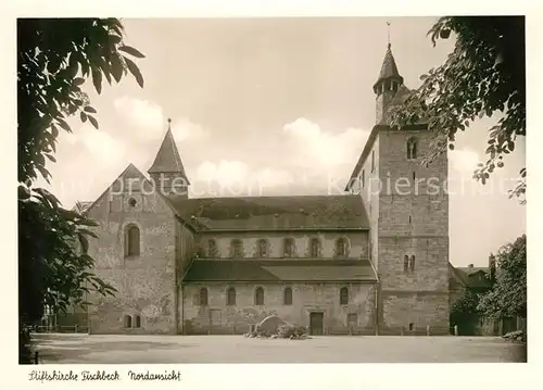 AK / Ansichtskarte Fischbeck Weser Stiftskirche Nordansicht Kat. Hessisch Oldendorf