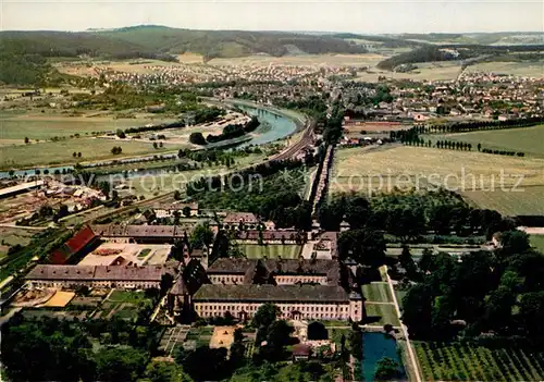 AK / Ansichtskarte Hoexter Weser Kloster Corvey Fliegeraufnahme Kat. Hoexter