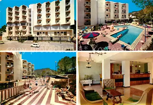 AK / Ansichtskarte Paguera Mallorca Islas Baleares Hotel Palmira Swimming Pool Rezeption Terrasse Kat. Calvia
