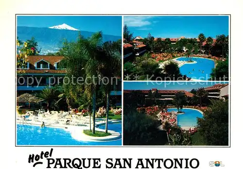 AK / Ansichtskarte Puerto de la Cruz Hotel Parque San Antonio Swimming Pool Vulkan Kat. Puerto de la Cruz Tenerife