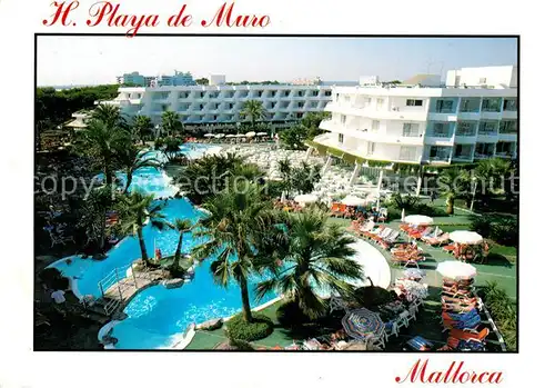 AK / Ansichtskarte Bahia de Alcudia Hotel Playa de Muro Swimming Pool