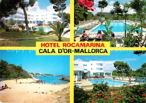 AK / Ansichtskarte Cala d Or Hotel Rocamarina Swimming Pool Strand Kat. Mallorca