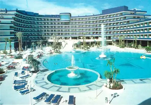 AK / Ansichtskarte Playa de las Americas Grand Hotel Mediterranean Palace Swimming Pool Kat. Arona Tenerife Islas Canarias