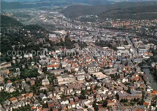 AK / Ansichtskarte Marburg Lahn Universitaetsstadt Fliegeraufnahme Kat. Marburg