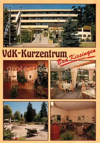AK / Ansichtskarte Bad Kissingen VdK Kurzentrum im Rosenviertel Restaurant Kat. Bad Kissingen