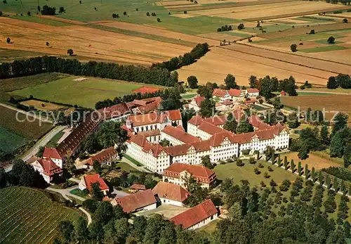 AK / Ansichtskarte Salem Baden Markgraefliches Schloss und Schlossschule Fliegeraufnahme Kat. Salem