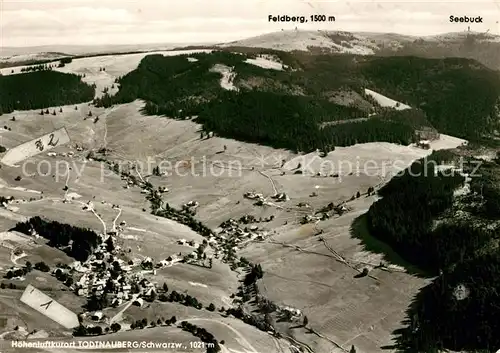 AK / Ansichtskarte Todtnauberg Hoehenluftkurort Feldberg Schwarzwald Fliegeraufnahme Kat. Todtnau