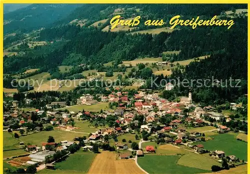 AK / Ansichtskarte Greifenburg Fliegeraufnahme Kat. Greifenburg