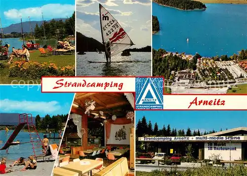 AK / Ansichtskarte Faak am See Finkenstein Strandcamping Arneitz Kat. Finkenstein am Faaker See