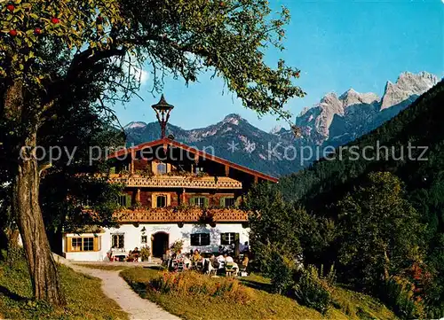 AK / Ansichtskarte Kufstein Tirol Hotel Pension Berghof Pfandl Kat. Kufstein