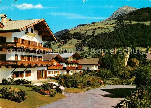 AK / Ansichtskarte Kitzbuehel Tirol Pension Toni Sailer Kat. Kitzbuehel