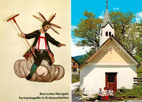 AK / Ansichtskarte Krakauschatten Steirischer Herrgott Fortnerkapelle Kat. Krakauschatten