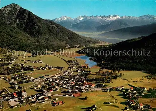 AK / Ansichtskarte Seefeld Tirol Fliegeraufnahme gegen Kalkkoegel Kat. Seefeld in Tirol