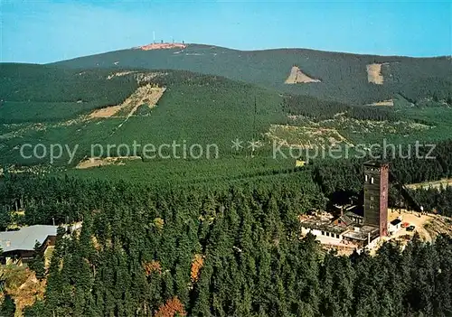 AK / Ansichtskarte Braunlage Bergstation Seilbahn Wurmbergbaude Brocken Kat. Braunlage Harz