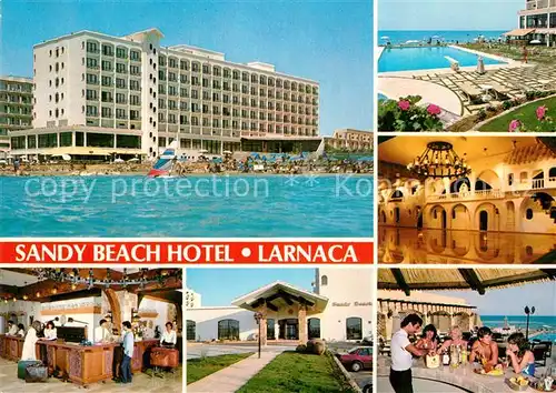 AK / Ansichtskarte Larnaca Sandy Beach Hotel Schwimmbad Kat. Larnaca Cyprus