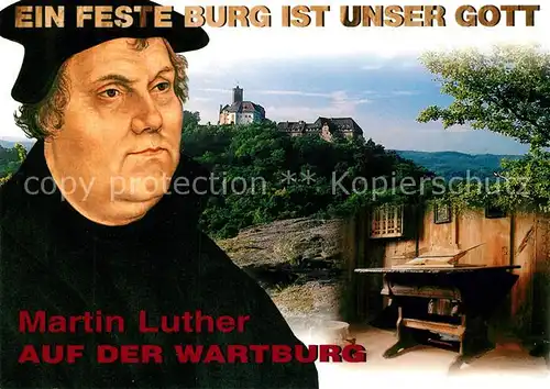 AK / Ansichtskarte Luther Martin Wartburg Eisenach  Luther Martin Kat. Persoenlichkeiten