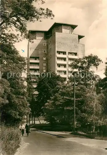 AK / Ansichtskarte Borna Leipzig Hochhaus Borna Leipzig Kat. Borna