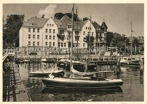 AK / Ansichtskarte Kiel Olympiahafen Segelboote Kiel Kat. Kiel