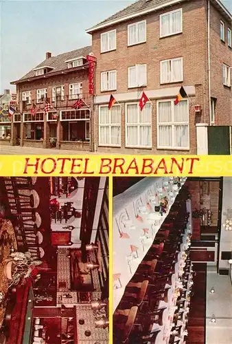 AK / Ansichtskarte Hilvarenbeek Hotel Brabant Restaurant Hilvarenbeek