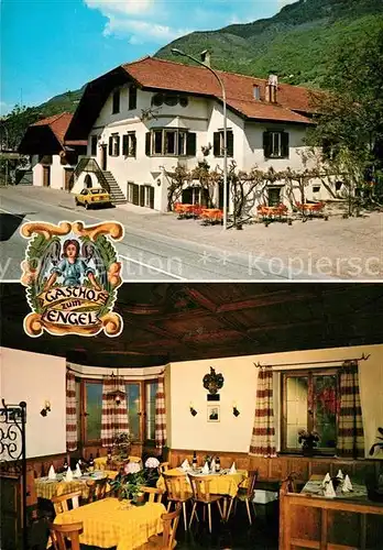 AK / Ansichtskarte Terlano Suedtirol Albergo All Angelo Gasthaus Zum Engel Terlano Suedtirol Kat. ueberetsch Unterland