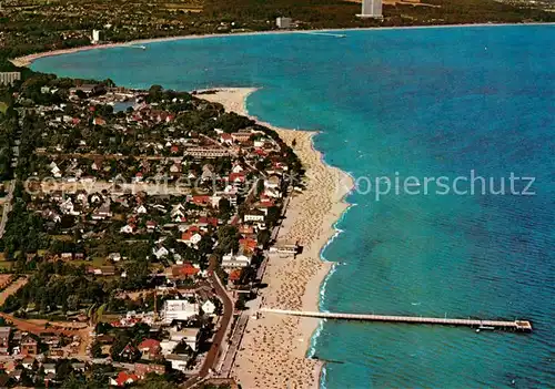 AK / Ansichtskarte Niendorf Ostseebad Fliegeraufnahme Timmendorfer Strand Niendorf Ostseebad Kat. Timmendorfer Strand