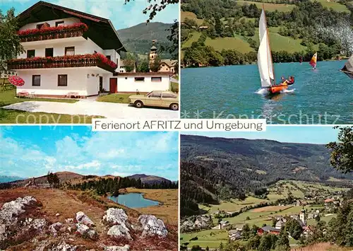 AK / Ansichtskarte Afritz See Pension Haus Ebner Afritz See Kat. Afritz am See