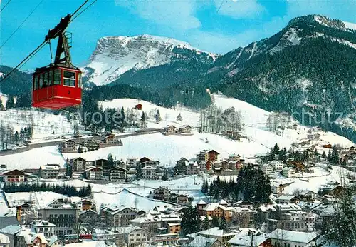 AK / Ansichtskarte Ortisei St Ulrich Val Gardena Dolomiten Seilbahn Ortisei Ulrich